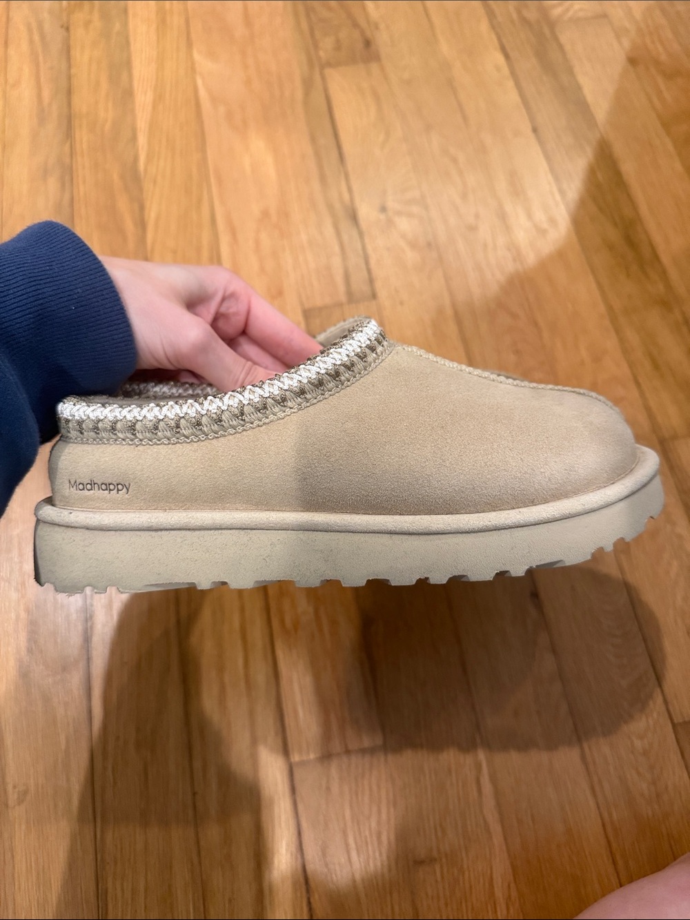 Uggs Madhappy Tasman Slippers Size